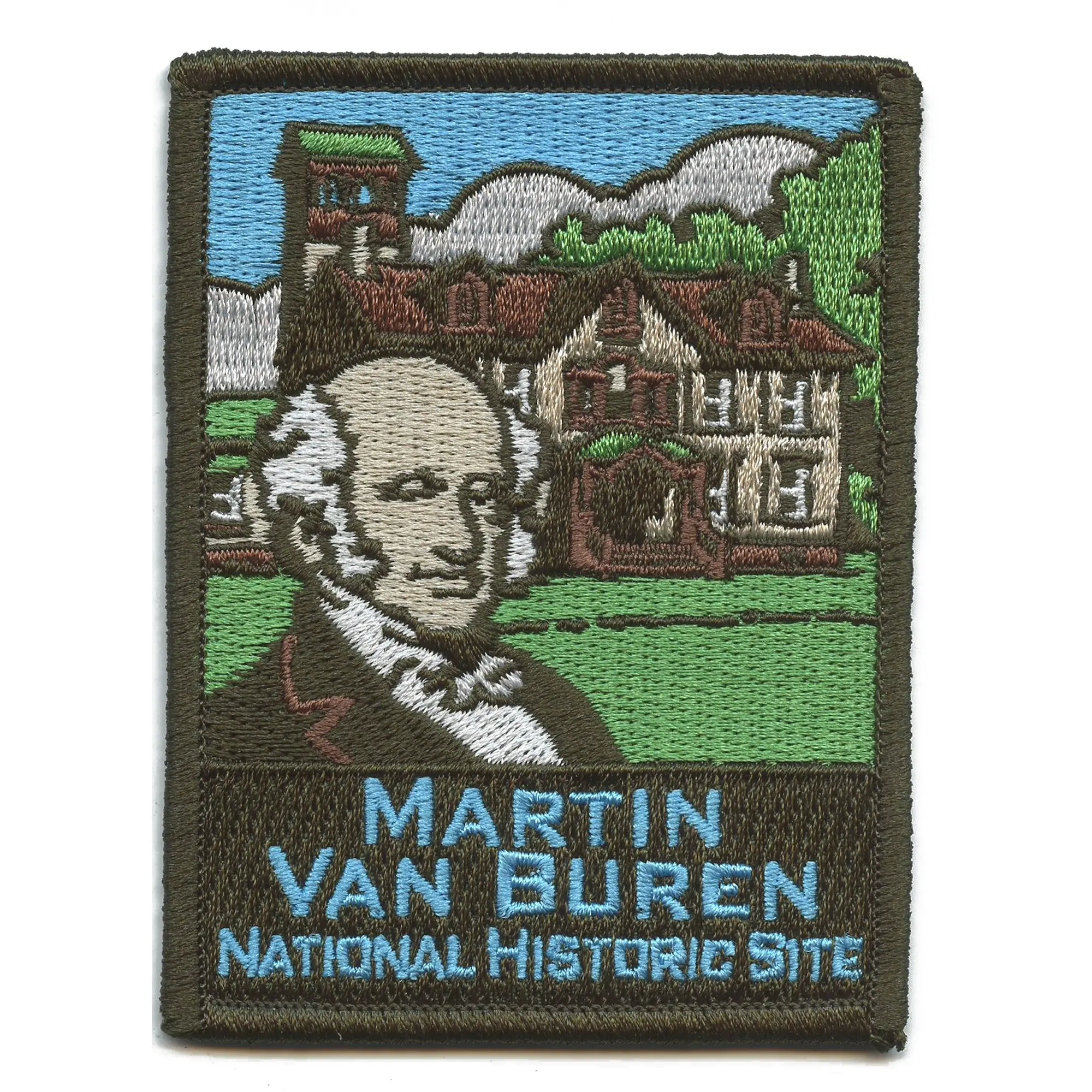 Martin Van Buren Patch National Historical Site Embroidered Iron On