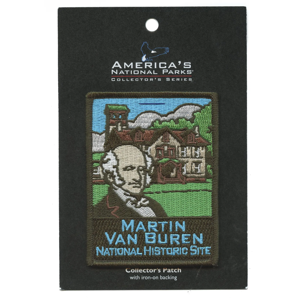 Martin Van Buren Patch National Historical Site Embroidered Iron On