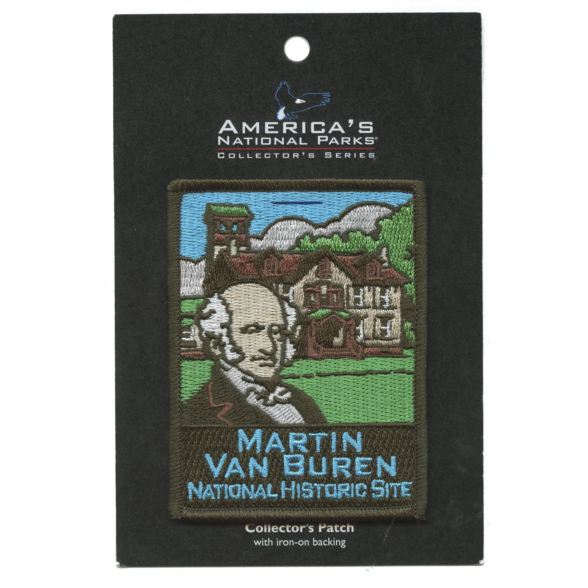 Martin Van Buren Patch National Historical Site Embroidered Iron On