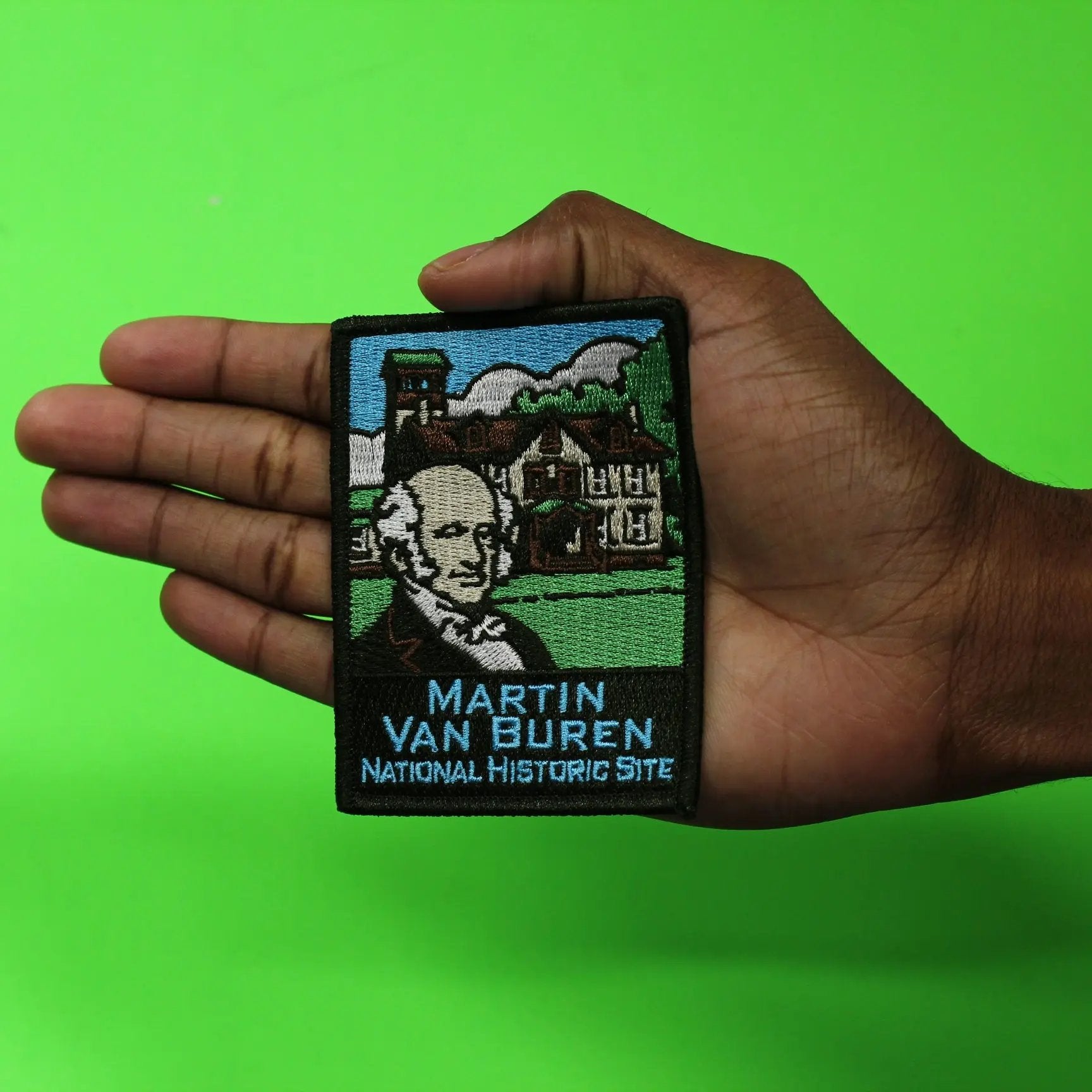 Martin Van Buren Patch National Historical Site Embroidered Iron On