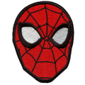 Marvel Spiderman Comic Mask Patch Headshot Superhero Face Embroidered Iron On