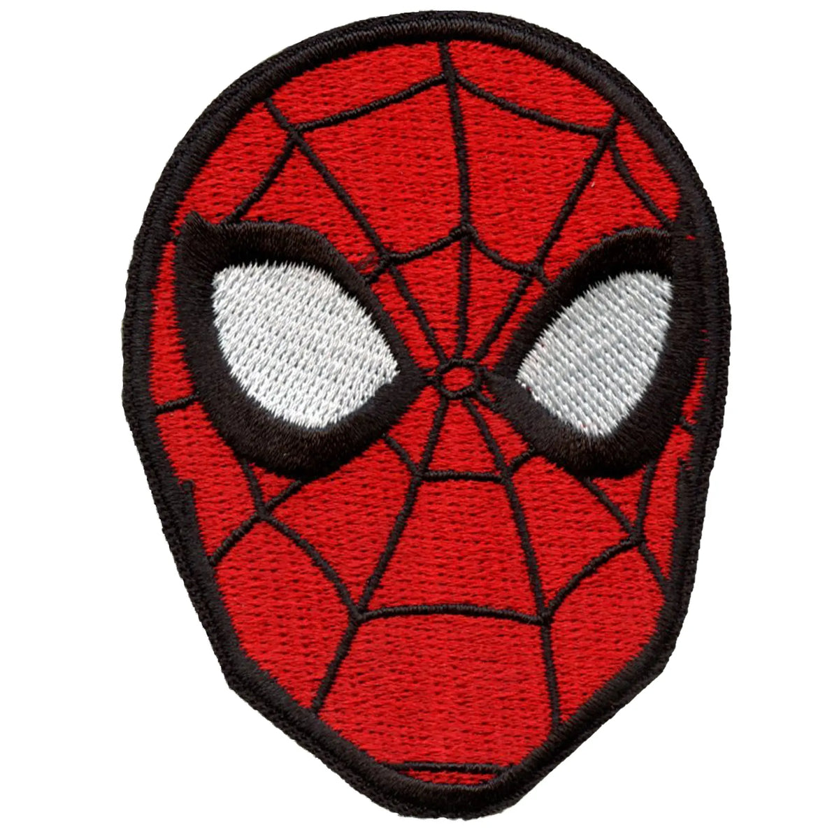 Marvel Spiderman Comic Mask Patch Headshot Superhero Face Embroidered Iron On