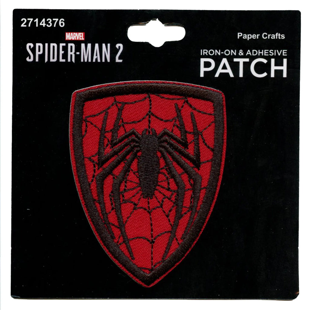 Marvel Spiderman Shield Patch Superhero Character Comics Embroidered Iron On