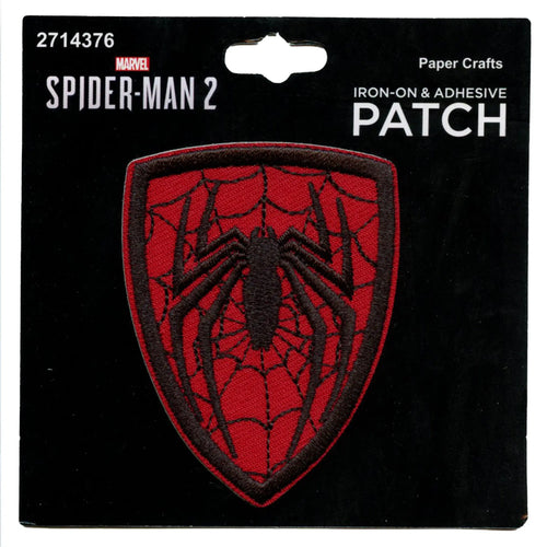 Marvel Spiderman Shield Patch Superhero Character Comics Embroidered Iron On