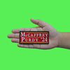 McCaffrey Purdy 2024 Patch San Francisco Football Embroidered Iron On