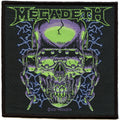 Megadeth Vic Rattlehead Neon Patch Heavy Metal Band Woven Sew On