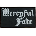 Mercyful Fate Logo Patch Heavy Metal Art Sew On