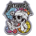 Metallica Colored Shortest Straw Patch Heavy Rock Band Embroidered Iron On