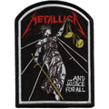 Metallica Justice Tomb Patch Heavy Rock Band Sublimation Embroidered Iron On