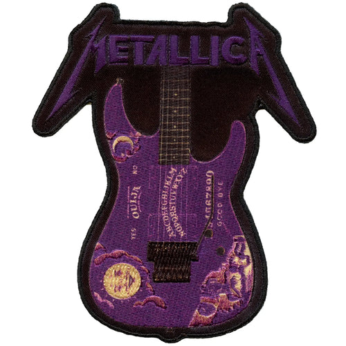 Metallica Kirk Ouija Guitar Patch Heavy Metal Sublimation Embroidered Iron-On