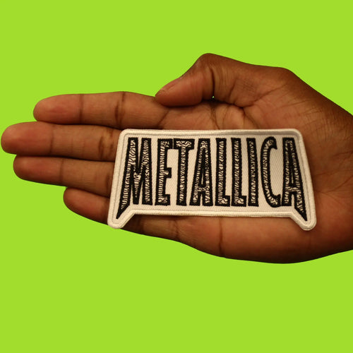 Metallica Load Script Patch Heavy Rock Band Embroidered Iron On