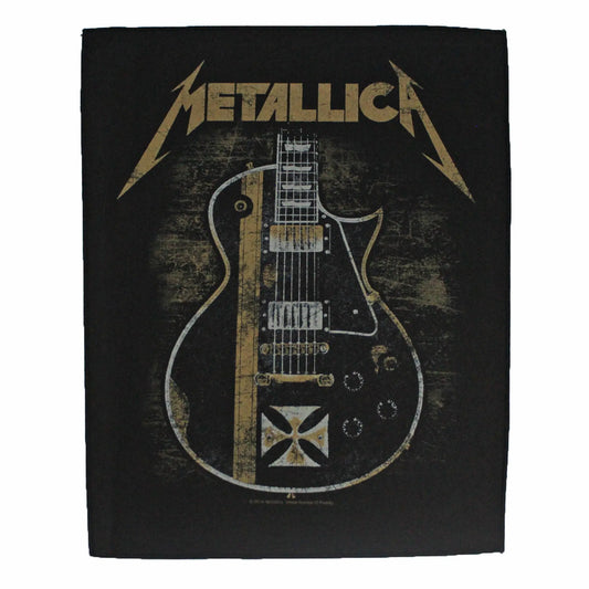 Metallica Hetfield Guitar Back Patch Iconic Artist Album XL DTG Printed Sew On