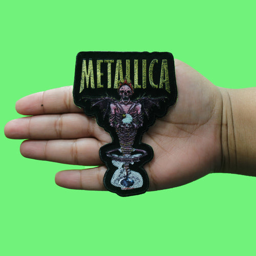 Metallica King Nothing Vintage Patch Heavy Metal Band Sublimation Embroidered Iron-On