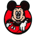 Mickey Mouse Red Patch Disney Animated Cartoon Chenille Iron On
