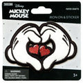 Mickey & Minnie Love Heart Patch Animals Children Cartoons  Iron On
