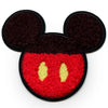 Mickey Mouse Pants Head Patch Disney Meeska Mooska Chenille Iron On