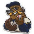 Milwaukee Washington Mascot PhotoPatch Baseball Mustache Man Parody Embroidery Iron On