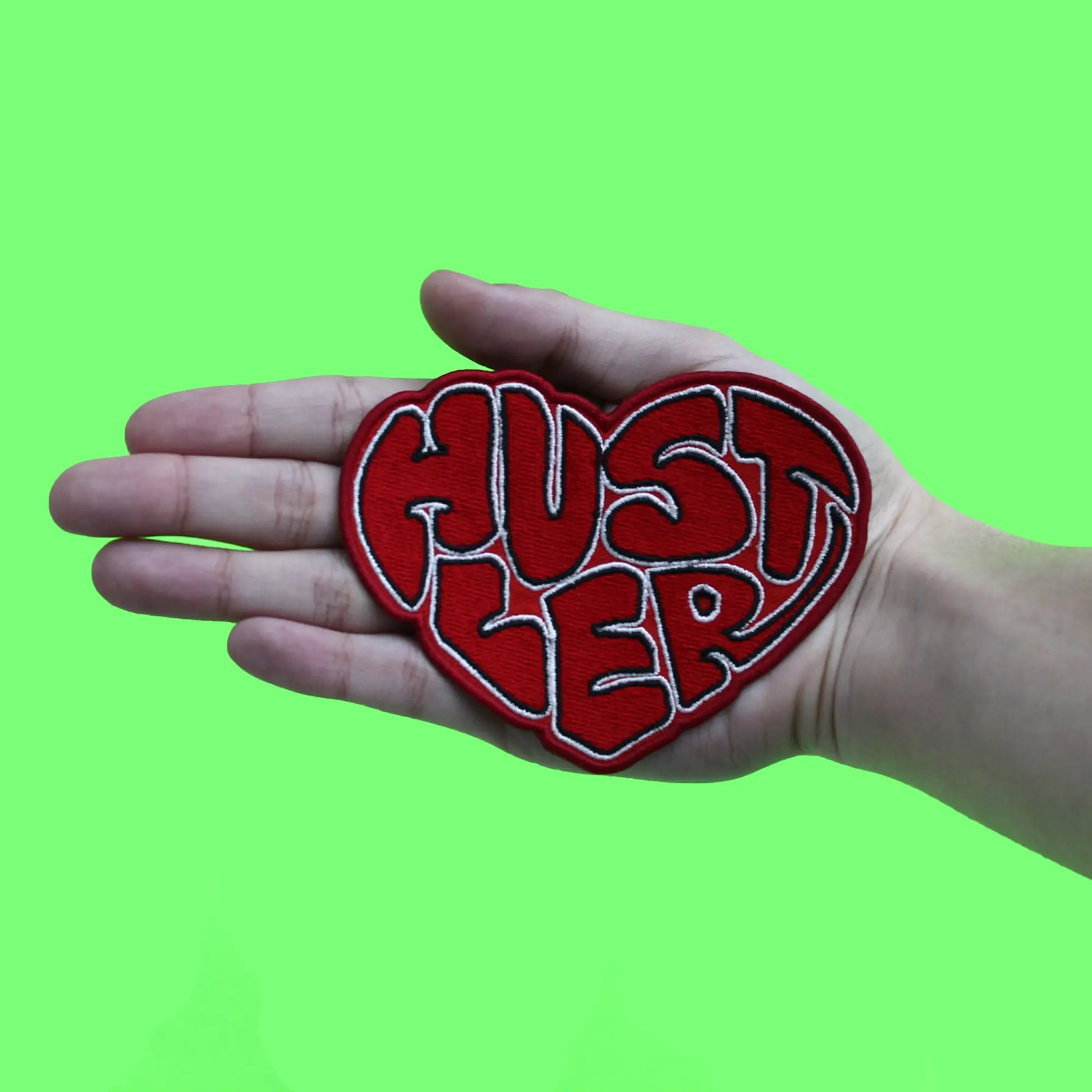 Mind of a G & Heart of a hustler Patch Combo Embroidered Iron On (2 Pack)