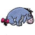 Mini Eeyore Character Patch Disney Kids Show Embroidered Iron On