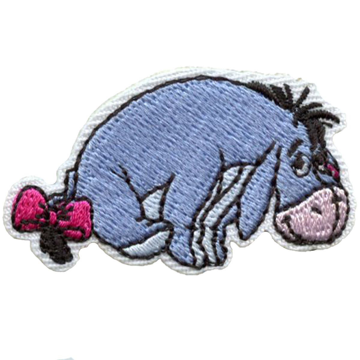 Mini Eeyore Character Patch Disney Kids Show Embroidered Iron On