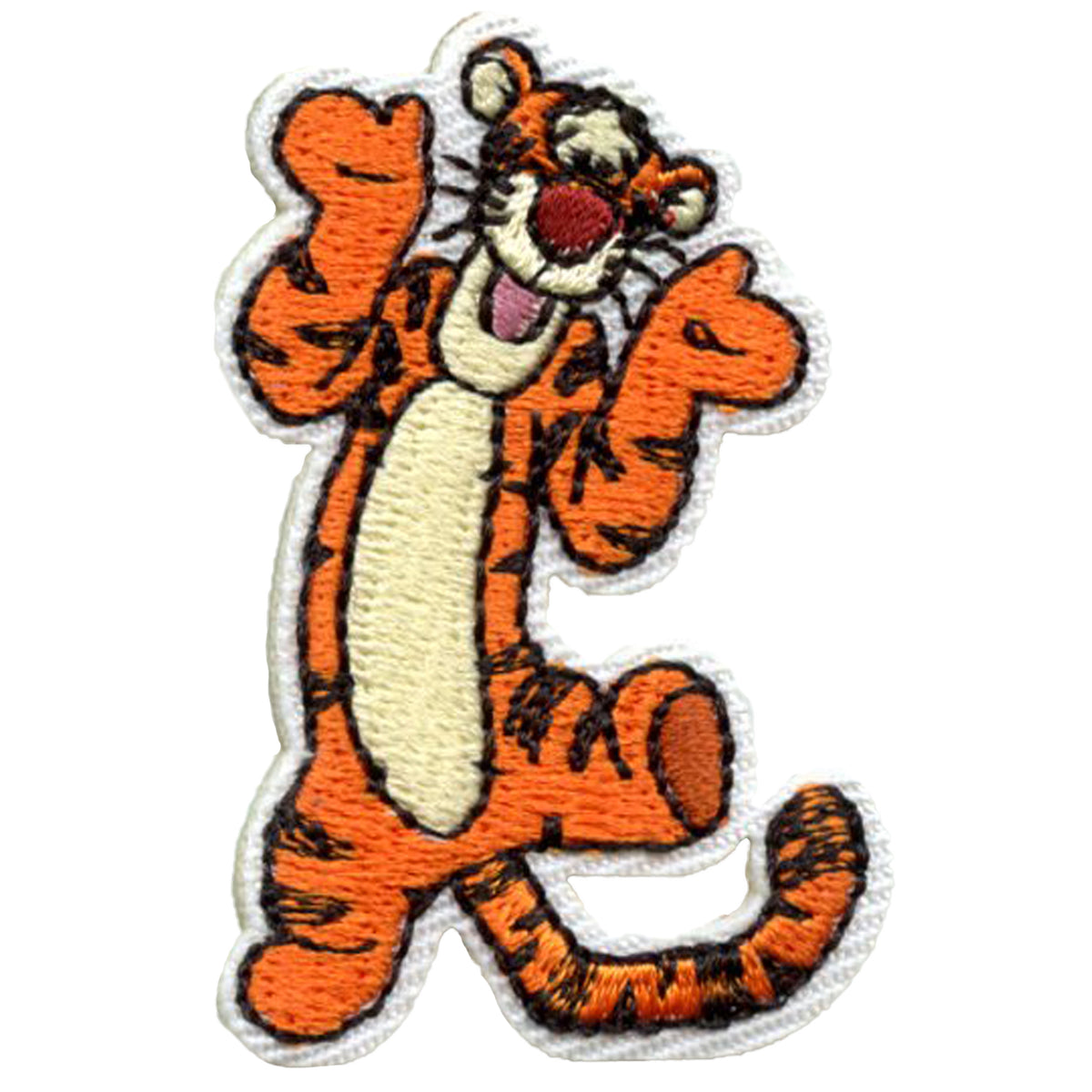 Mini Tigger Character Patch Disney Kids Show Embroidered Iron On