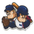 Minnesota Minneapolis Mascot PhotoPatch Baseball Players Parody Embroidery Iron On