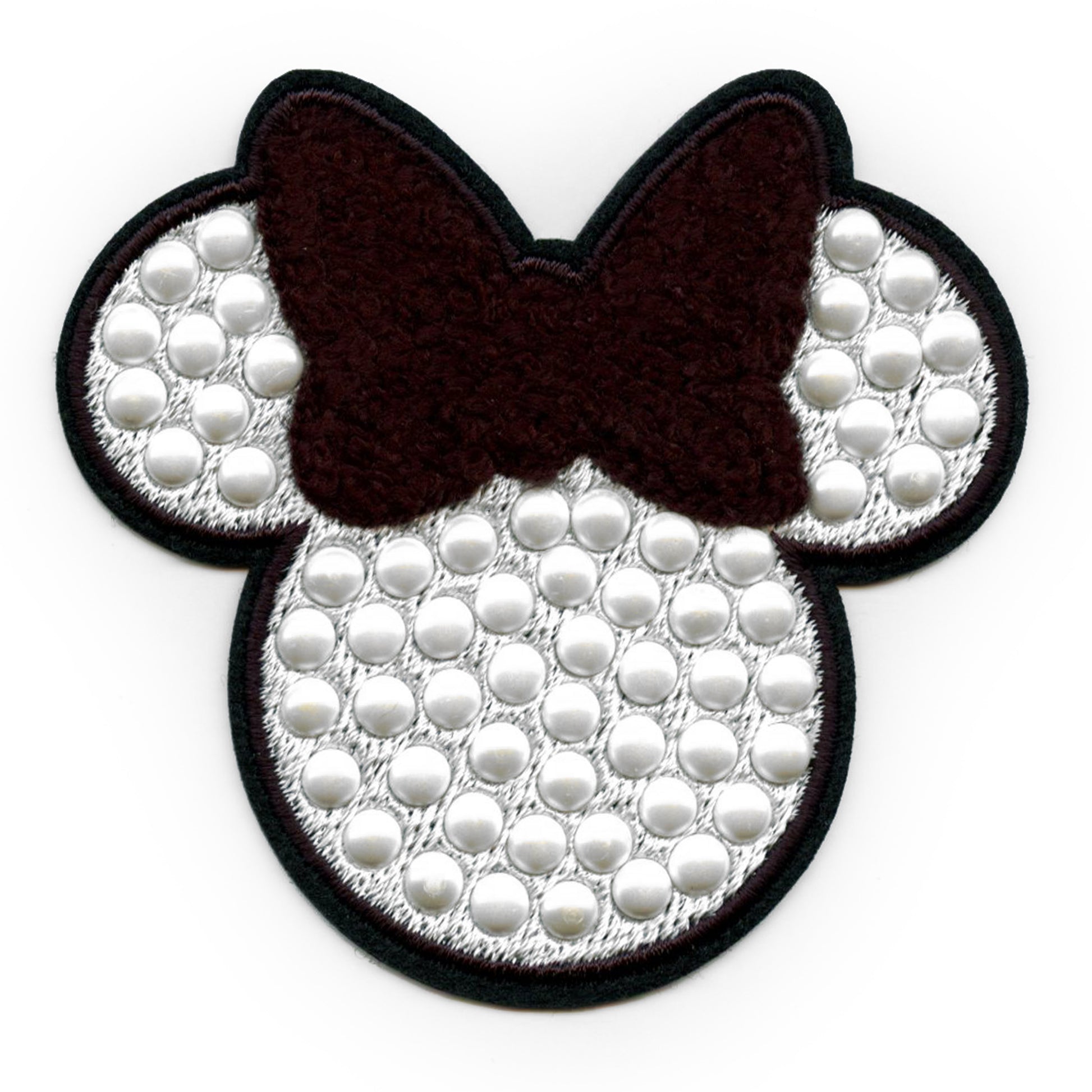 Mouse Head Chenille Iron on Patch, Chenille Iron on Patches, Patches for  Shirts 