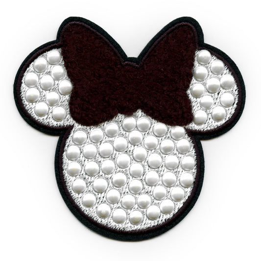High quality Castle Princess Minnie Mickey Patch for T-Shirt Iron-on  Transfers for Cloth Heat Transfer Stickers Appliqued