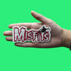 Misfits Spider Web Logo Patch American Heavy Metal Band Embroidered Iron On
