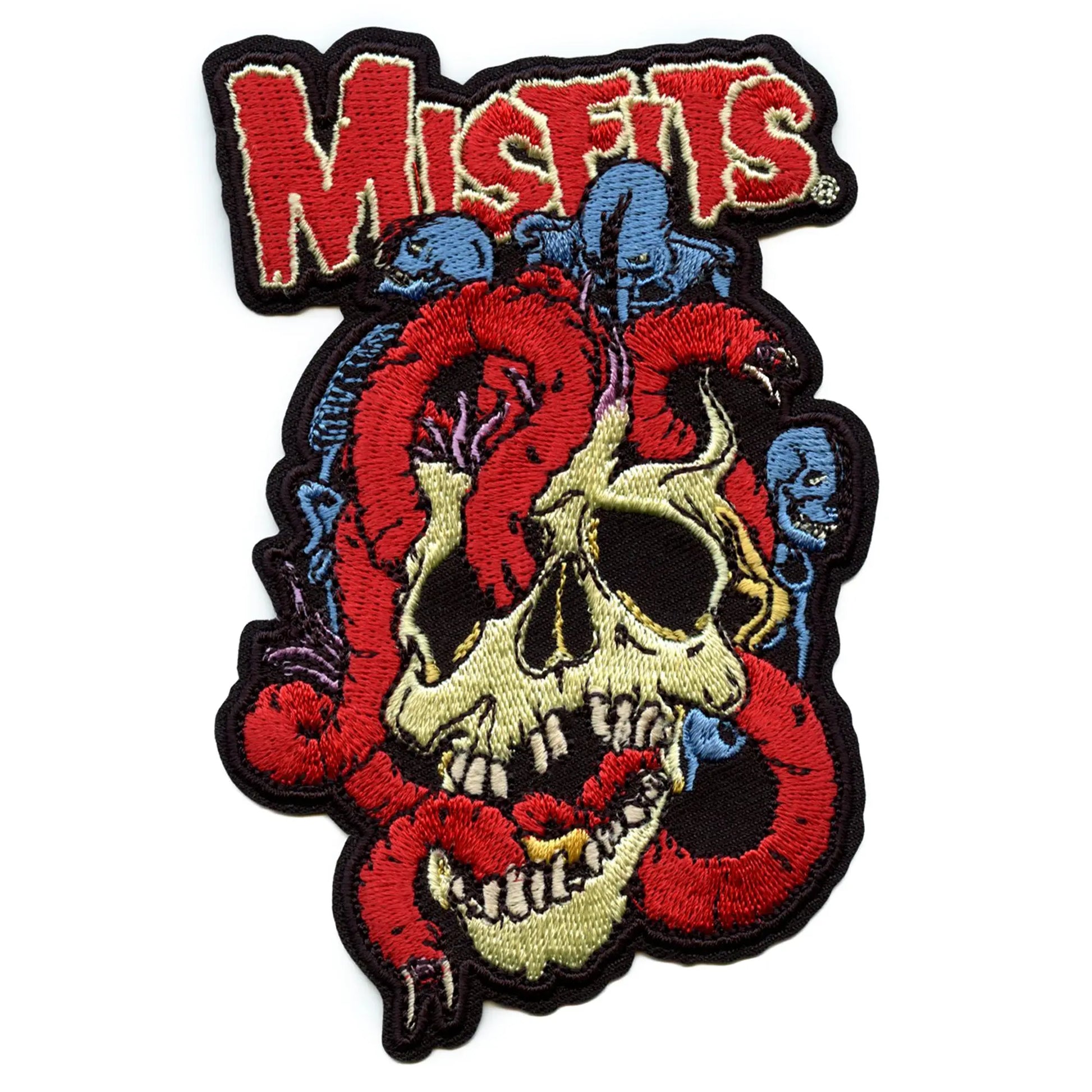 Misfits skull - embroidered patch 4x3 CM