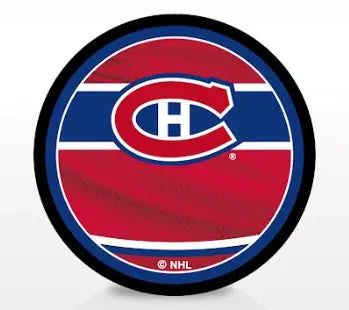 Montreal Canadiens Retro Hockey Souvenir Game Puck