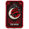 The Moon Tarot Card Patch Spiritual Readings Psychic Embroidered Iron On