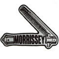 Morrissey Comb Logo Patch English Alternative Artist Embroidered Iron On