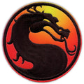 Mortal Kombat Logo Patch Modern Video Game Sublimated Embroidered Iron-On