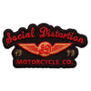 Social Distortion Motorcycle Co. Patch Punk Wings '79 Embroidered Iron On