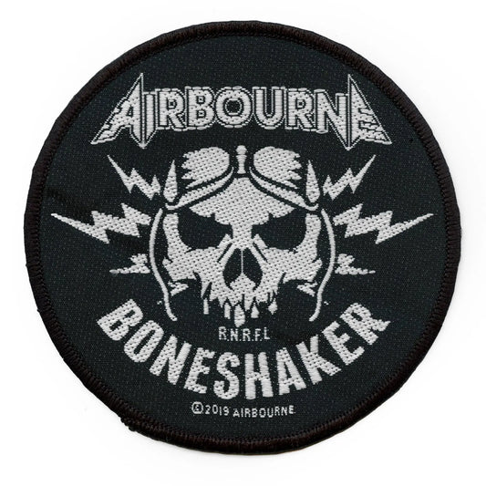 Airbourne Boneshaker Album Cover Patch Heavy Metal Band Woven Sew On