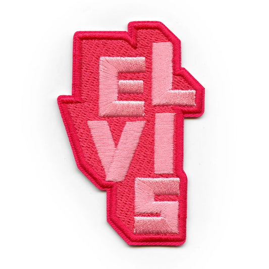 Elvis Presley Name Letters Patch Legend Rock King Embroidered Iron on