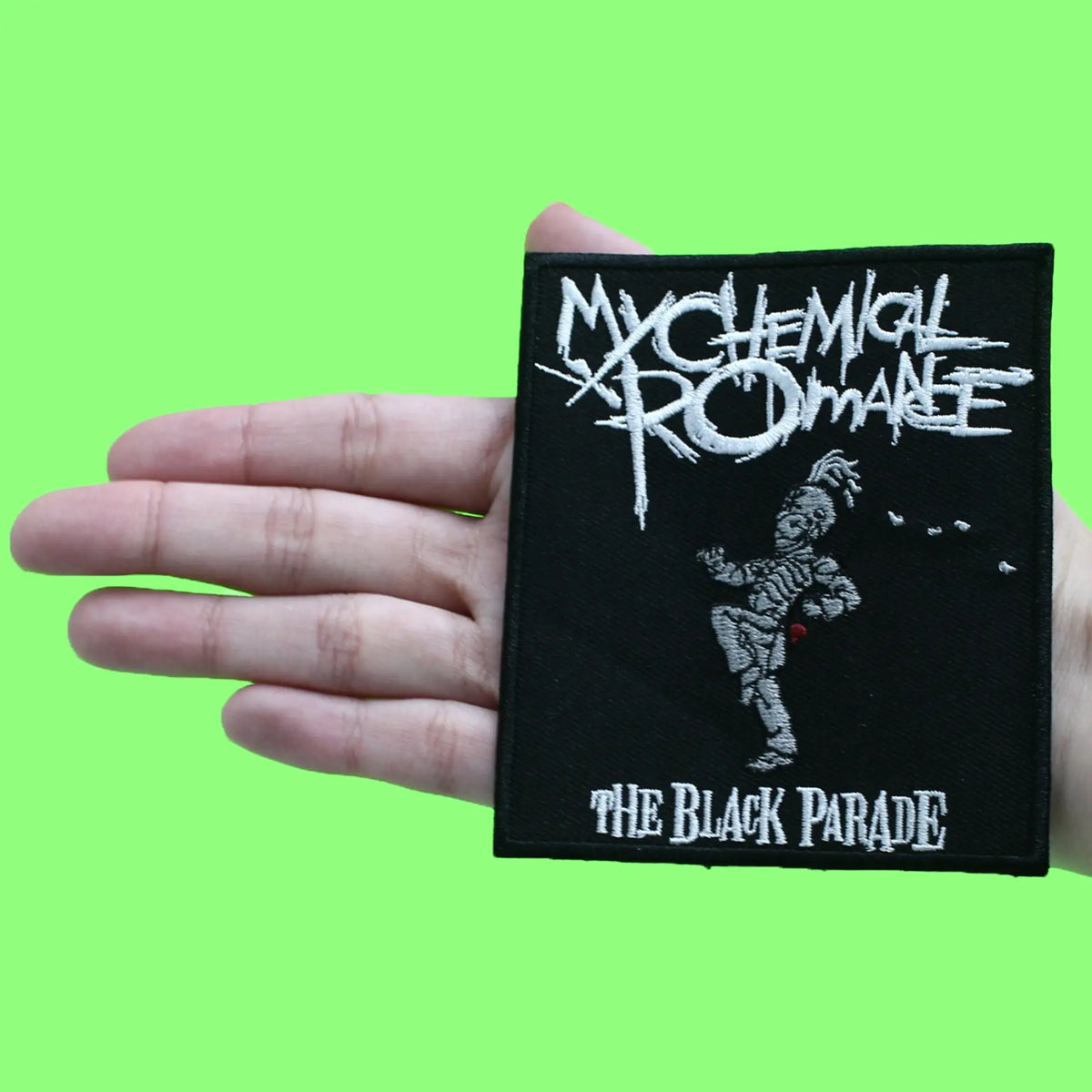 My Chemical Romance Patch The Black Parade Album Logo Embroidered Iron ...