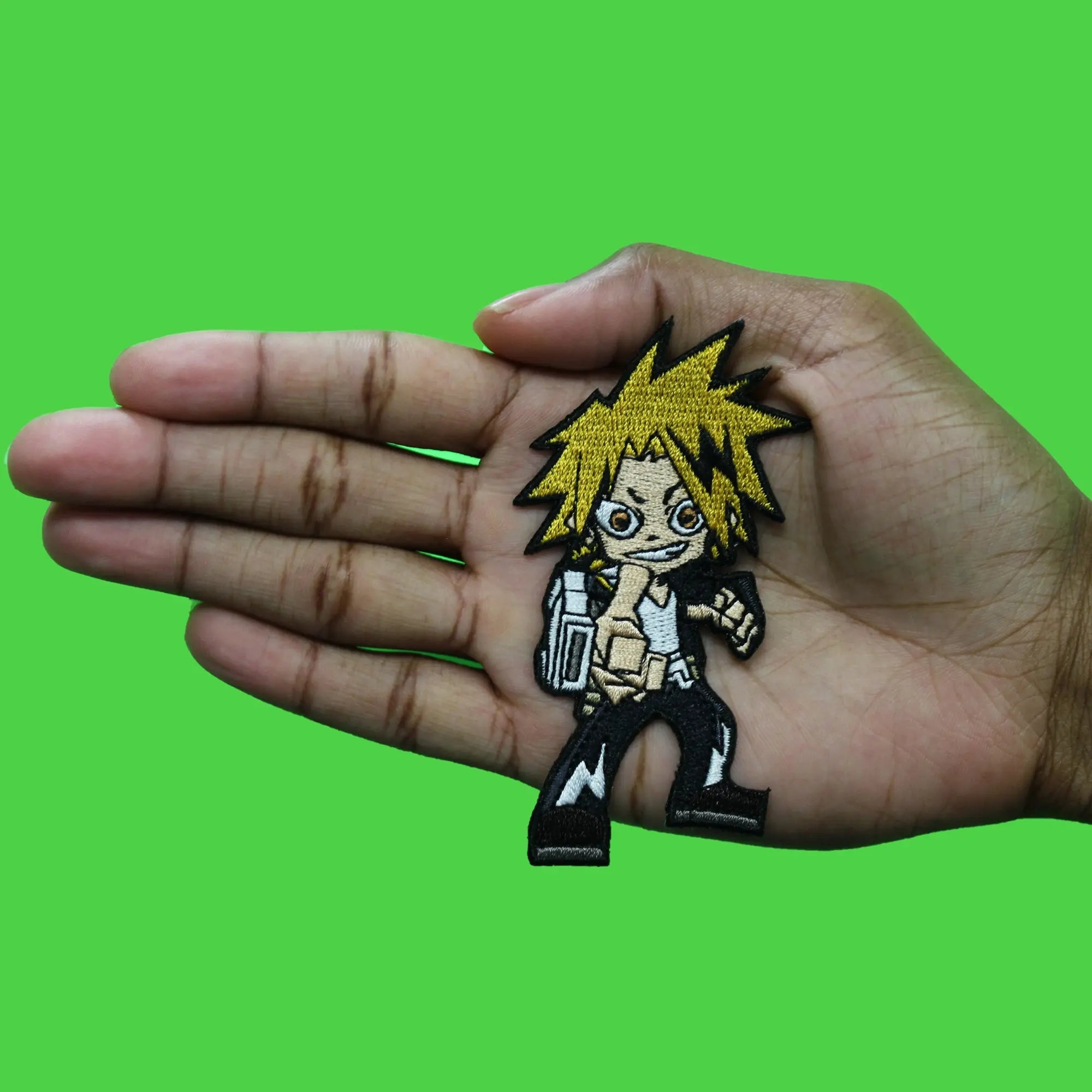 My Hero Academia Patch Denki Kaminari Character Embroidered Iron On