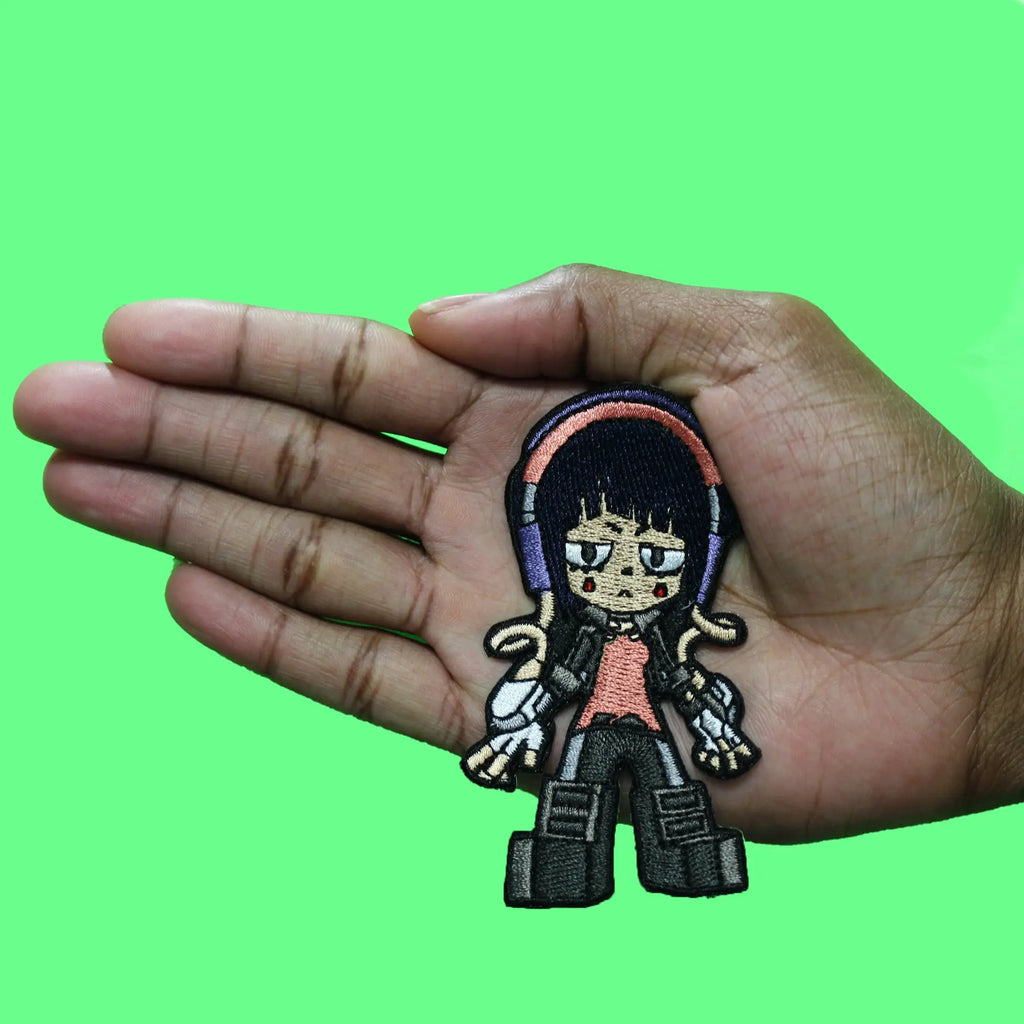 My Hero Academia Patch Kyoka Jiro Character Embroidered Iron On
