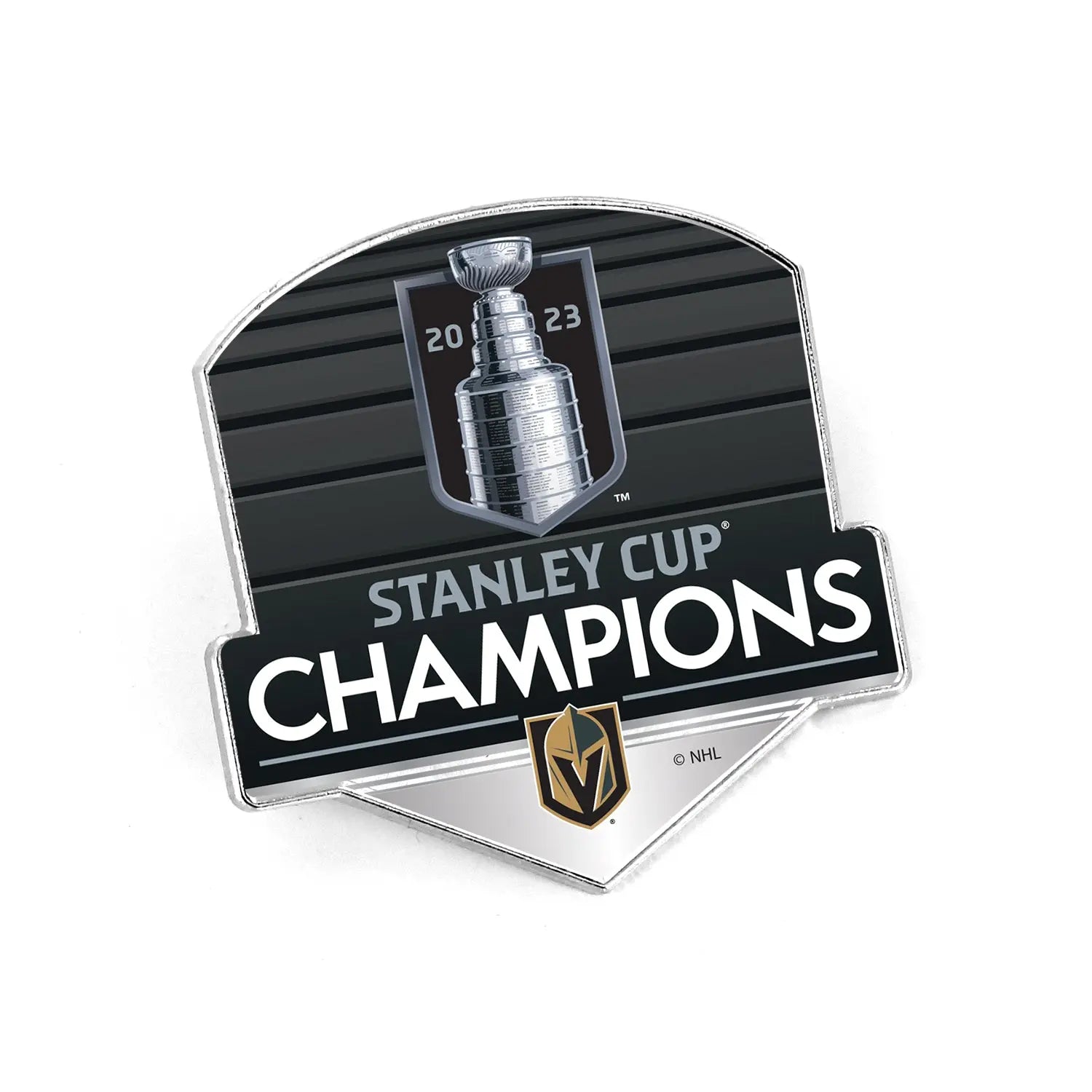 2023 NHL Stanley Cup Final Champions Las Vegas Golden Knights Pin