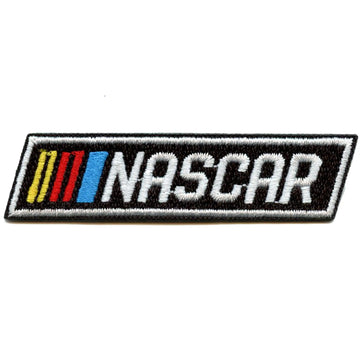 Nascar Logo Script Patch American Car Racing Embroidered Iron On Patch