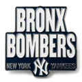 New York Yankees Bronx Bombers Logo MLB Enamel Pin