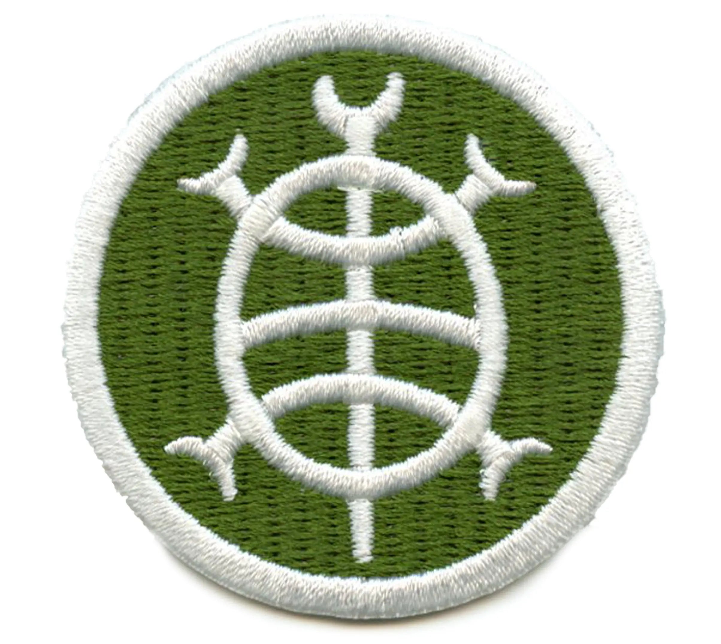 Ninja Turtle Tribal Clan Symbol Patch Nostalgic 80s Cartoon Embroidered Iron-On