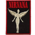 Nirvana In Utero Patch Angel Grunge Alternative Rock Embroidered Iron On