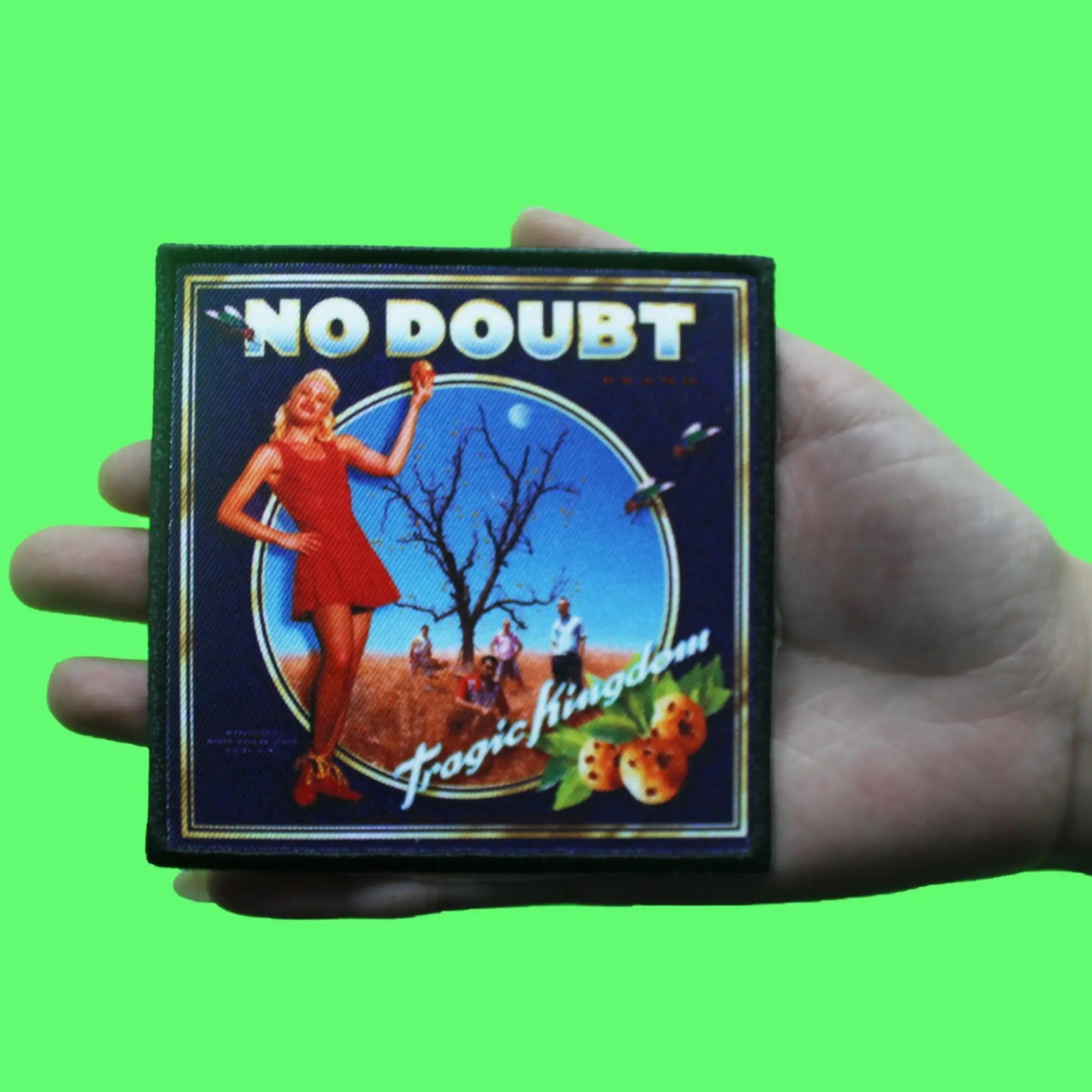No Doubt Band Patch Tragic Kingdom Album Cover Sub Embroidered Iron On