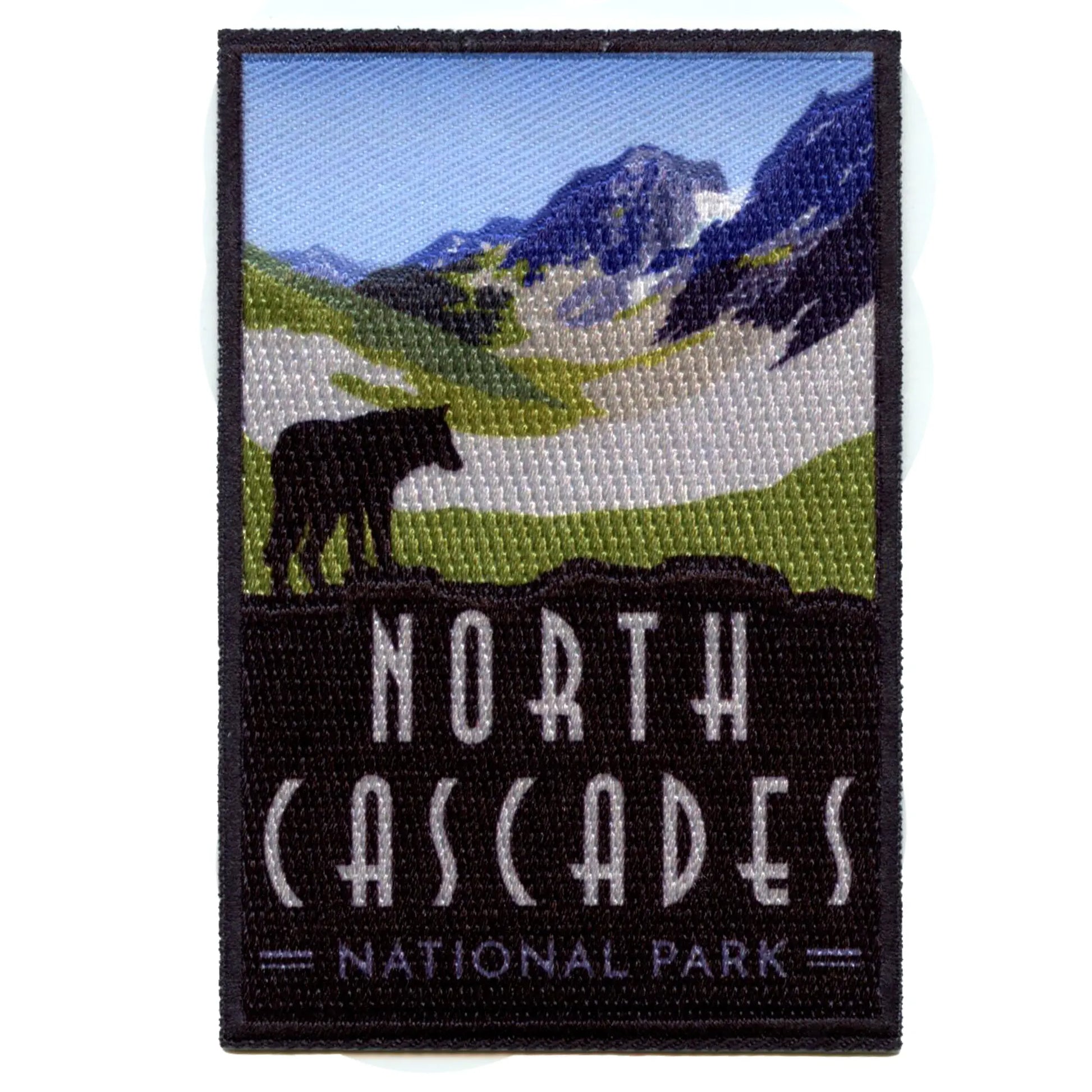 North Cascades Trailblazer Patch Travel Park Trail Embroidered Iron On