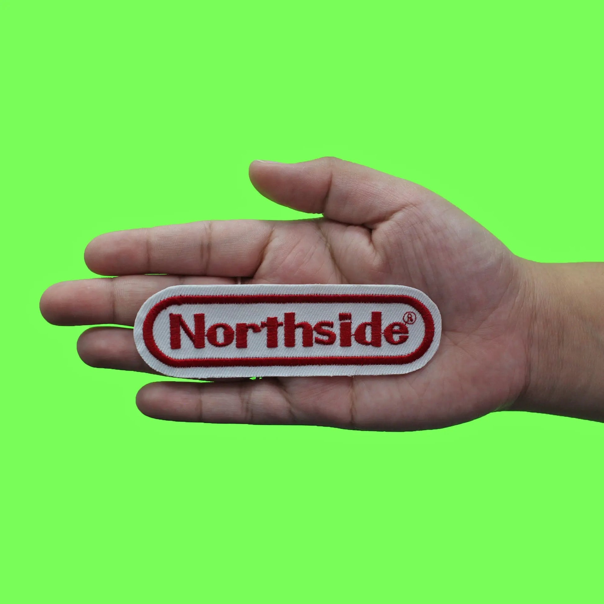 Northside Nintendo Logo Patch Houston Area Embroidered Iron On