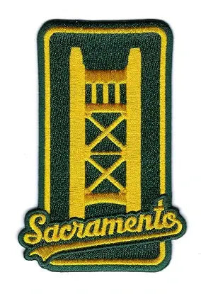 Oakland A's Athletics Jersey Patch Sacramento 25'