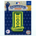 Oakland Athletics '25 Patch (Kelly Green) Sacramento Embroidered Iron On